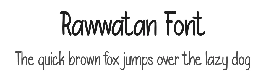 Rawwatan Font by Rachmad bagus f — Display Font