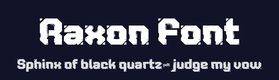 Raxon Font by productype — Display Font — thumbnail 2