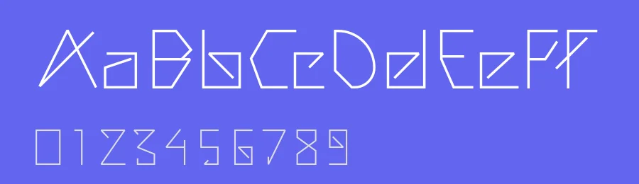 Raxye Font by ffeeaarr — Display Font — thumbnail 3
