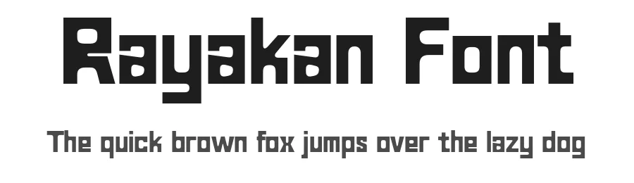 Rayakan Font by Muflieart — Display Font