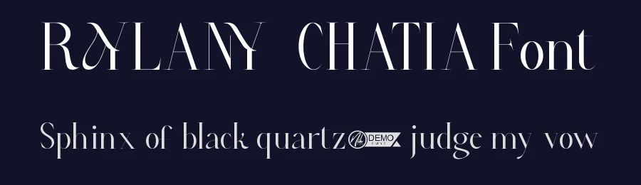Raylany Chatia Font by nihstudio — Display Font — thumbnail 2