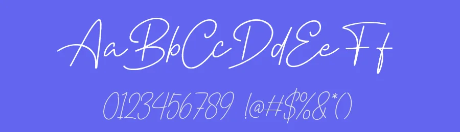 Raylene – Signature Font by hyperactype — Serif Font — thumbnail 3