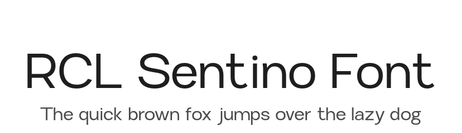 RCL Sentino Font by roomspace.cl — Sans Serif Font