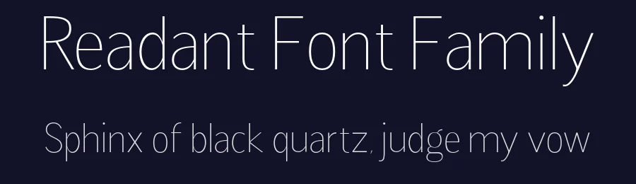 Readant Font Family by Rastype Studio — Display Font — thumbnail 2