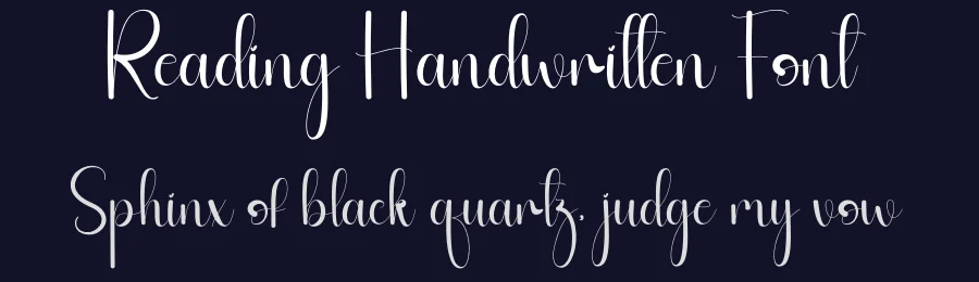 Reading Handwritten Font by andikastudio — Script Handwritten Font — thumbnail 2