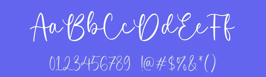 Realistic Harvest Font by Timur type — Script Handwritten Font — thumbnail 3
