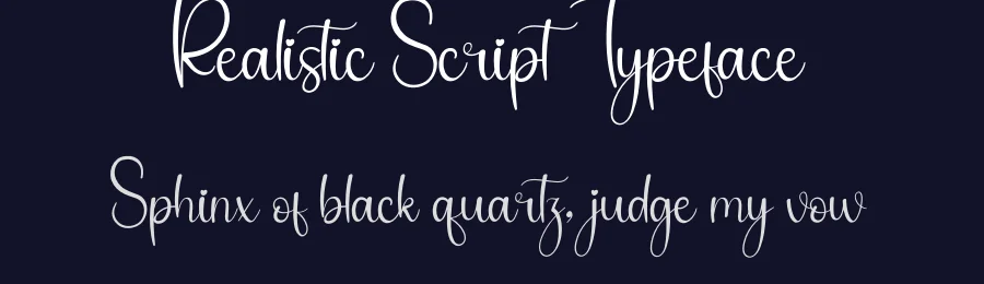 Realistic Script Typeface by creativeletter — Script Handwritten Font — thumbnail 2