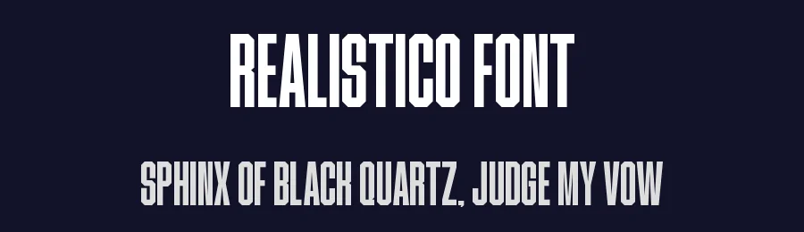 Realistico Font by Funtype — Decorative Font — thumbnail 2