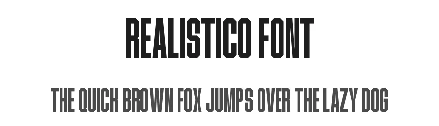 Realistico Font by Funtype — Decorative Font