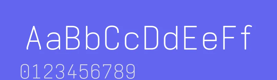 Realtime Text Rounded Font by Juri Zaech — Sans Serif Font — thumbnail 3