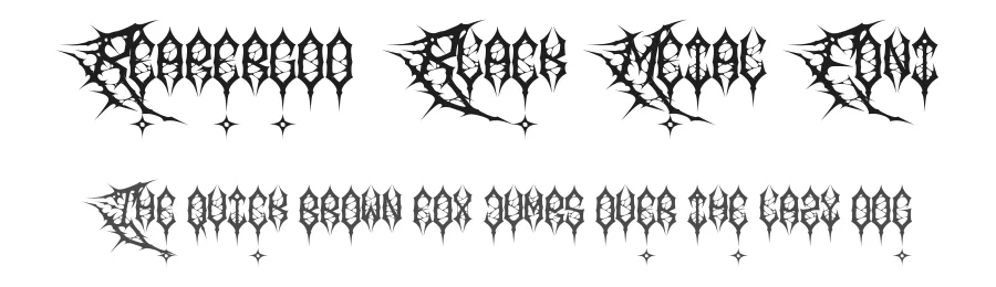 Reapergod | Black Metal Font by Denustudios — Display Font