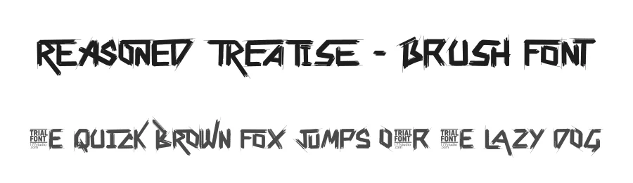 Reasoned Treatise – Brush Font by 177Studio — Script Handwritten Font