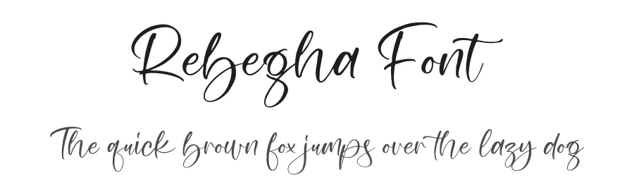 Rebegha Font by letterfabric — Script Handwritten Font