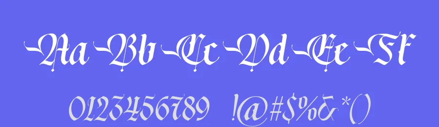Rebella Blackletter Font by alit design — Blackletter Font — thumbnail 3