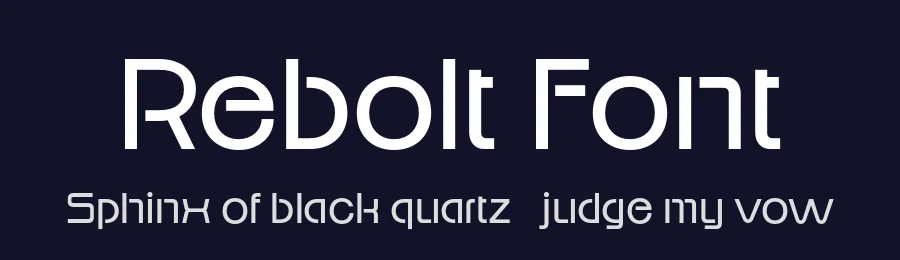 Rebolt Font by craftsupplyco — Display Font — thumbnail 2