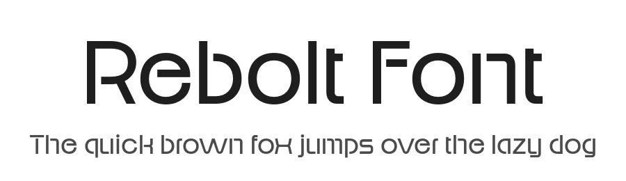 Rebolt Font by craftsupplyco — Display Font