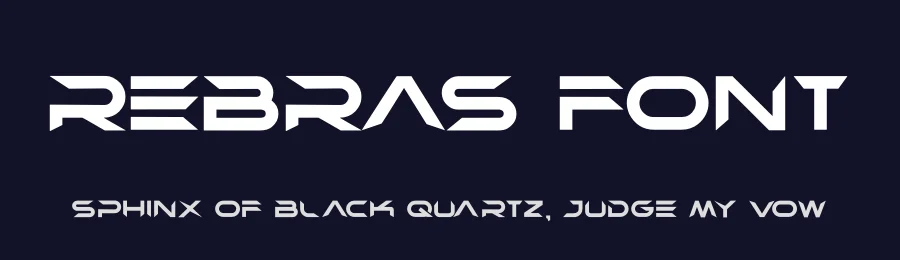 Rebras Font by hayoyuka8 — Display Font — thumbnail 2