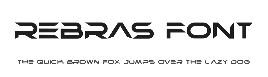 Rebras Font by hayoyuka8 — Display Font