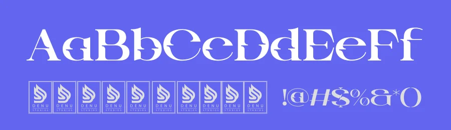 Reca Luno | Display Serif Font by Gracetypestudio — Display Font — thumbnail 3