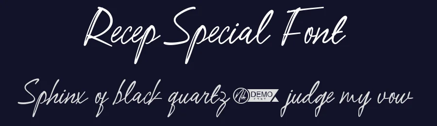 Recep Special Font by nihstudio — Script Handwritten Font — thumbnail 2