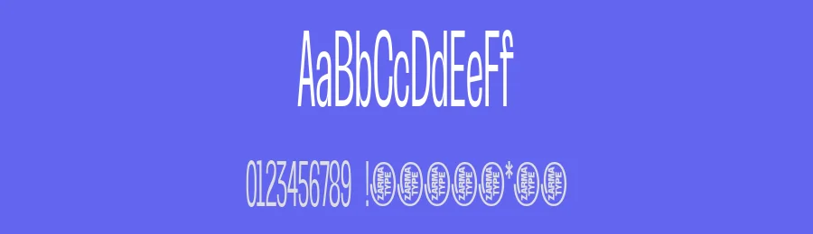 Reclymate – Extra Condensed Font by zarmatype — Decorative Font — thumbnail 3