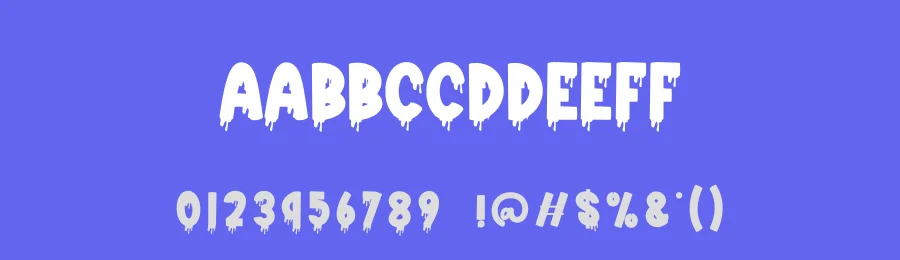 Red Blood Display Font by creativeletter — Display Font — thumbnail 3