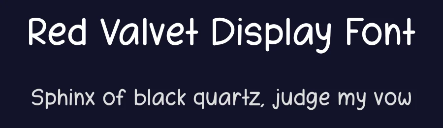 Red Valvet Display Font by Craftedtype — Decorative Font — thumbnail 2