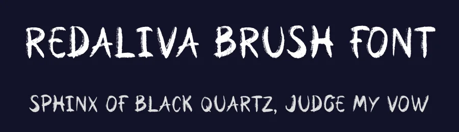 Redaliva Brush Font by Dhabee — Script Handwritten Font — thumbnail 2