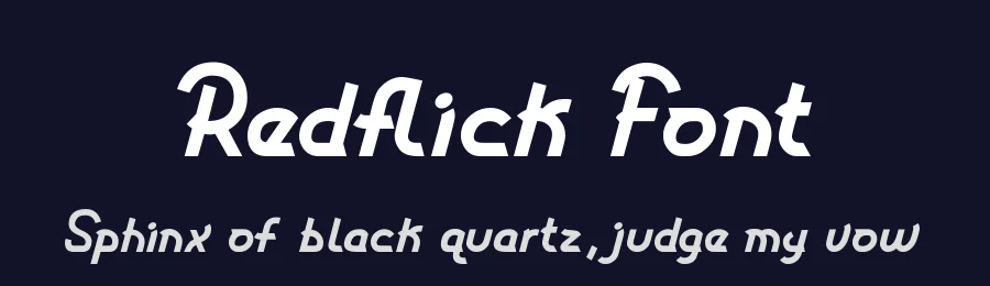 Redflick Font by zamjumps-studio — Display Font — thumbnail 2