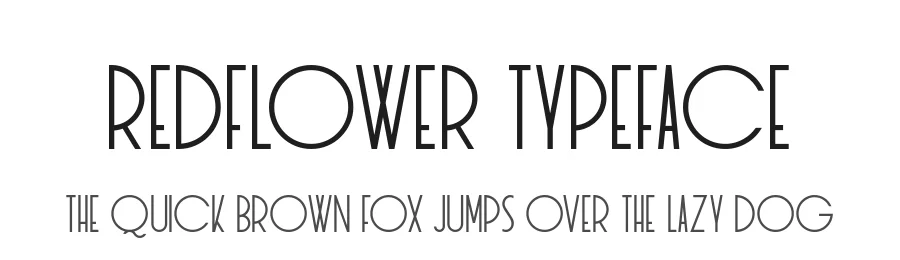 RedFlower Typeface by Type & Studio — Display Font