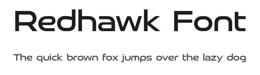 Redhawk Font by HipFonts — Sans Serif Font