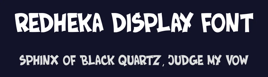 Redheka Display Font by majelis art — Script Handwritten Font — thumbnail 2
