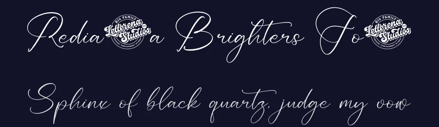 Redianta Brighters Font by letterenastudios — Script Handwritten Font — thumbnail 2