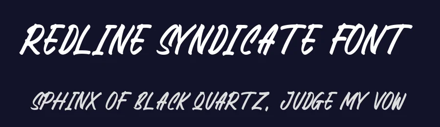 Redline Syndicate Font by Rillatype — Script Handwritten Font — thumbnail 2
