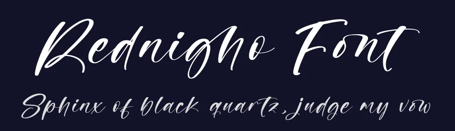 Rednigho Font by letterenastudios — Script Handwritten Font — thumbnail 2