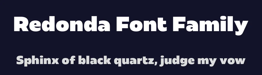 Redonda Font Family by Plau — Sans Serif Font — thumbnail 2