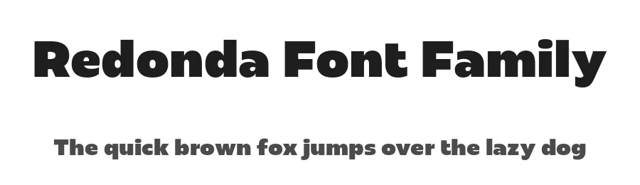 Redonda Font Family by Plau — Sans Serif Font