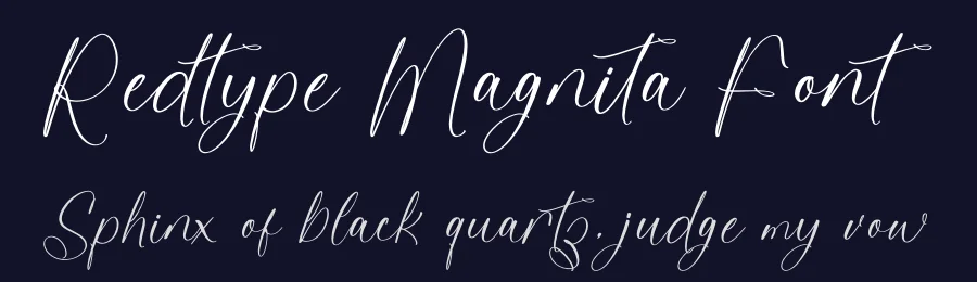Redtype Magnita Font by stylishtype.co — Script Handwritten Font — thumbnail 2