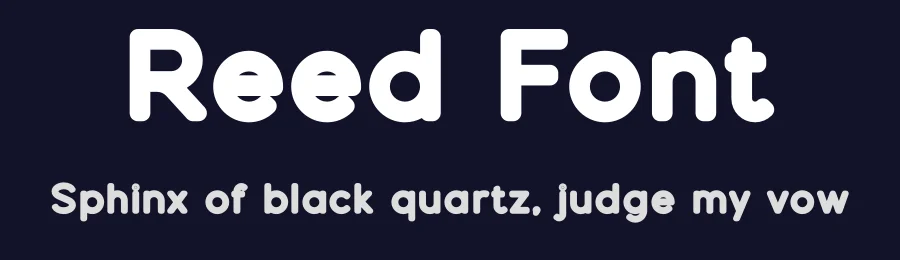 Reed Font by vpcreativeshop — Sans Serif Font — thumbnail 2