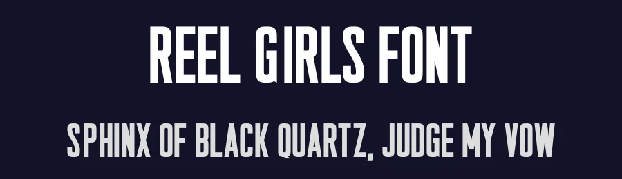 Reel Girls Font by Funtype — Decorative Font — thumbnail 2