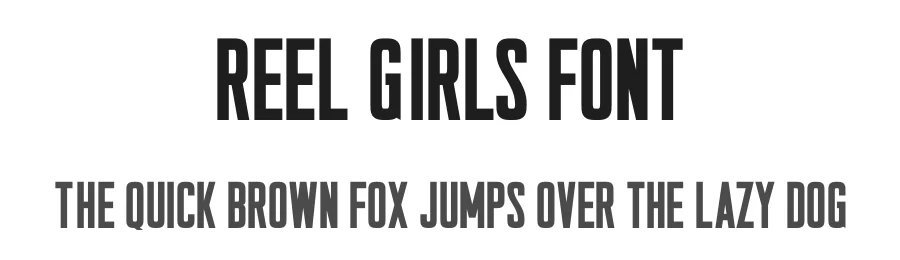 Reel Girls Font by Funtype — Decorative Font