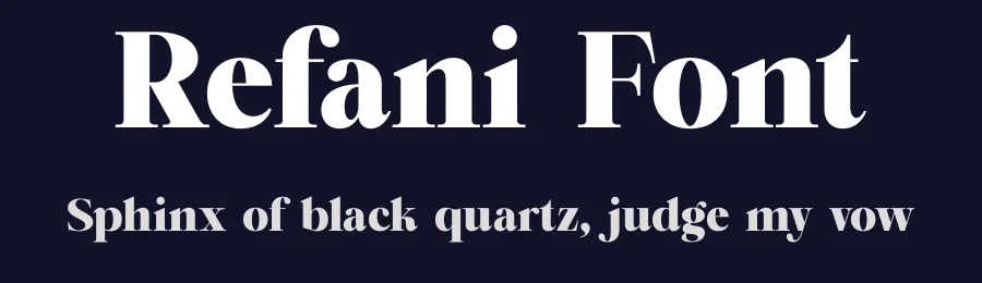 Refani Font by Rantautype — Serif Font — thumbnail 2