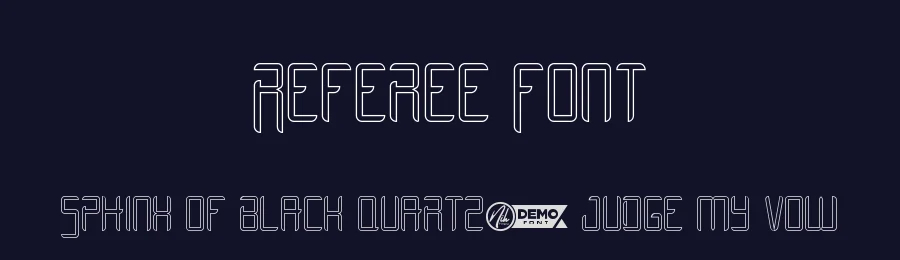 Referee Font by nihstudio — Sans Serif Font — thumbnail 2