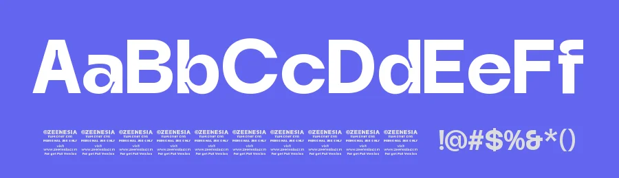 Refinity Font by zeenesia — Sans Serif Font — thumbnail 3