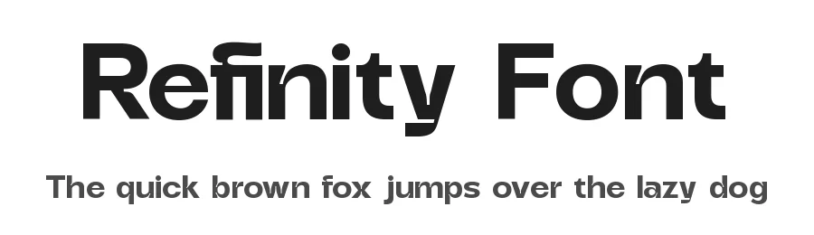Refinity Font by zeenesia — Sans Serif Font