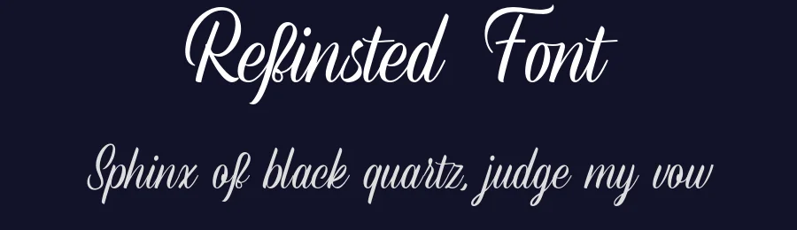 Refinsted Font by enxyclo — Script Handwritten Font — thumbnail 2