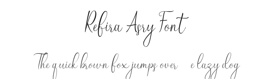 Refira Asry Font by Icreatype — Serif Font