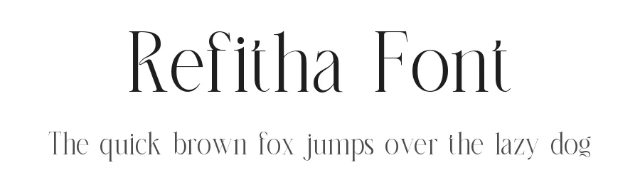 Refitha Font by ErmediaStudio — Serif Font