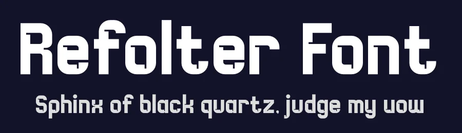 Refolter Font by Storytype — Sans Serif Font — thumbnail 2
