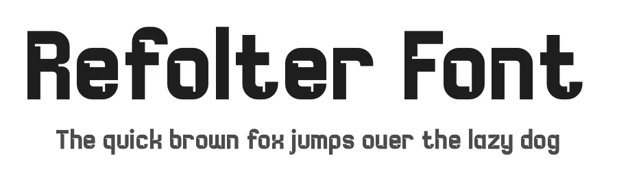 Refolter Font by Storytype — Sans Serif Font